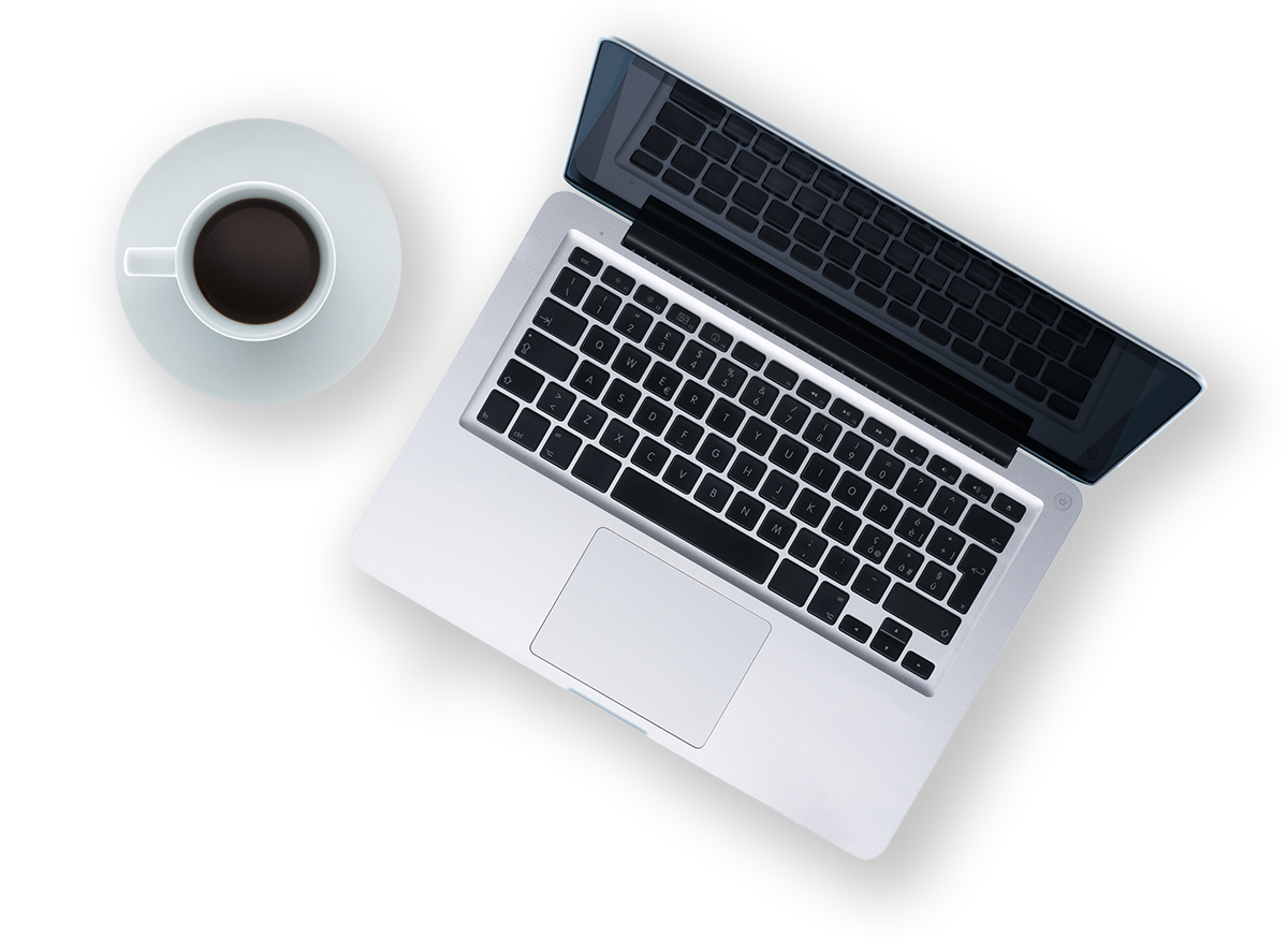 Laptop and Coffee