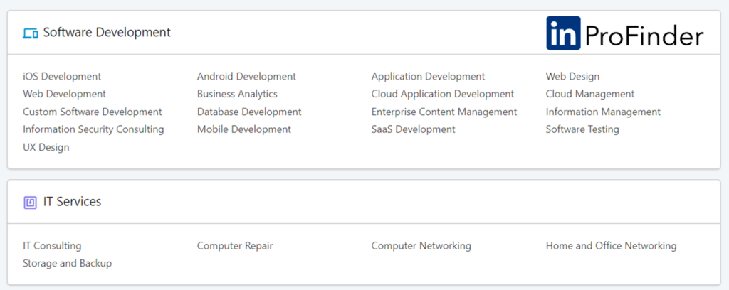 linkedin profinder 