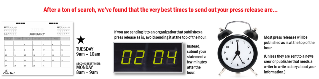 press release best times 